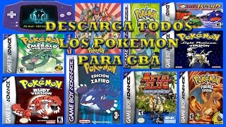 Descarga Todos los juegos pokémon en Español para Android + Emulador de GBA (1Link)