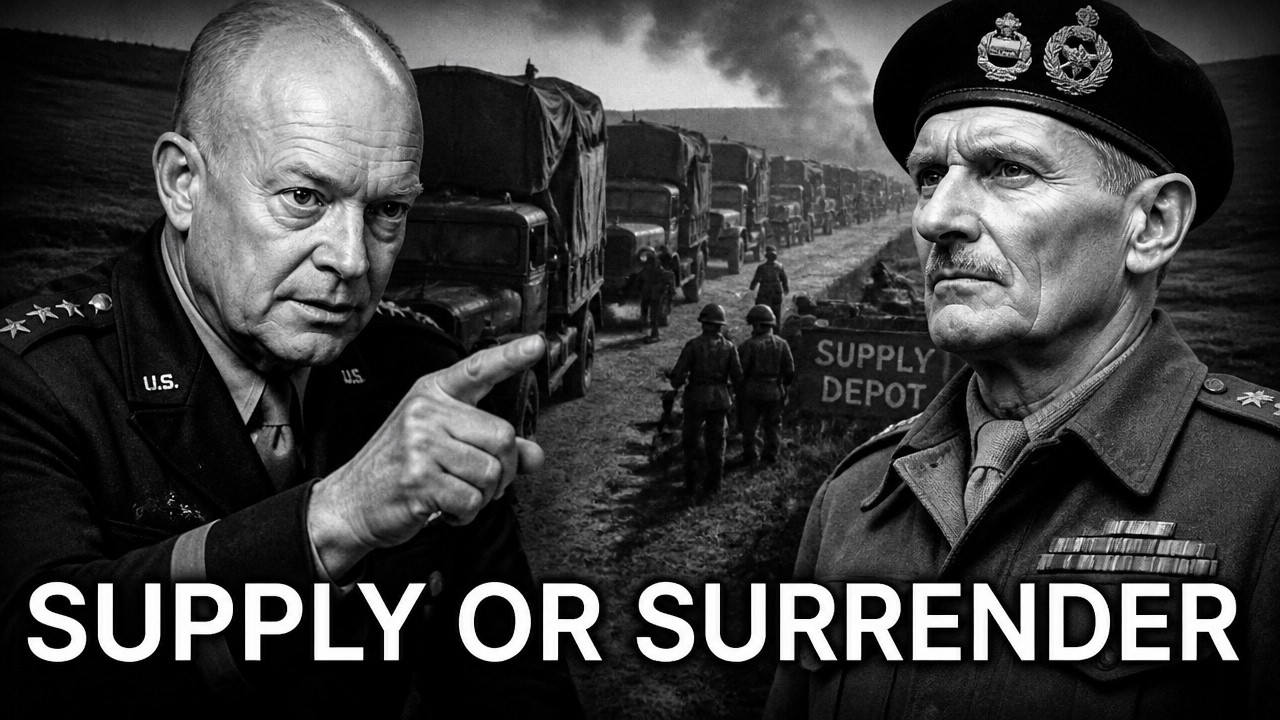 The Brutal Confrontation Between Eisenhower and Montgomery Over Supply Lines