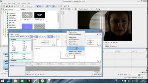 sony vegas tutorial masking + 3d source alpha