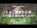 たまご農家の日常#1 養鶏農家で1年間の修行中。田舎暮らしの軸をつくるためにふたりで研修中。