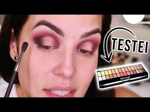 TESTEI PALETA BELLE ANGEL 28 CORES | NÃO PRESTA?!