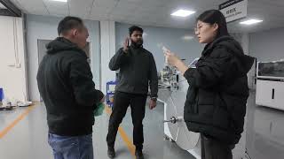 India Customer Inspection &amp; Acceptance | High Precision Wire Cutting &amp; Stripping Machine Test