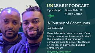 A Journey of Continuous Learning with Victor Chima and Boina Babu, founders of LearnCrunch
