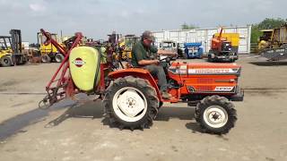 HINOMOTO E2304 4wd tractor c/w HARDI sprayer Auction Lot 3138