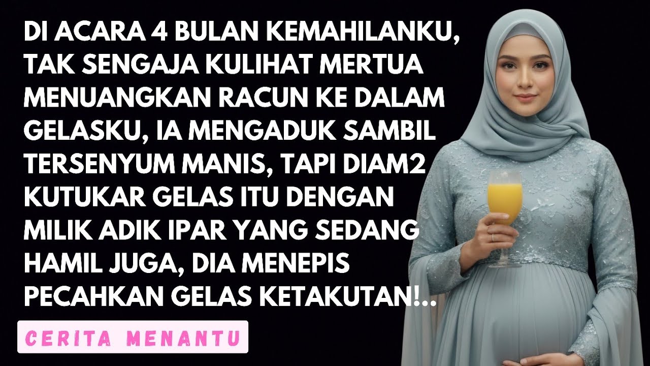 IBU MERTUA MENUANGKAN R4CUN KE GELASKU, TAPI KUTUKAR DENGAN GELAS MILIK ADIK IPAR, MERTUA PANIK..