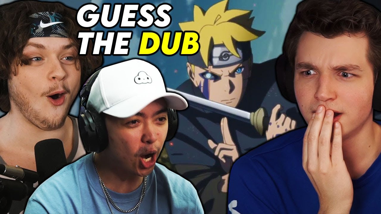 GUESS THE BORUTO DUB VOICE CHALLENGE