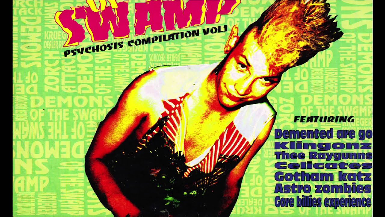 Demons Of The Swamp - French Psychobilly  Compilation LP  (Live in Apremont, FRANCE)