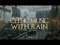 Medieval Harbor Rain Ambience | Dark Celtic Tavern Music | Deep Sleep & Peaceful Relaxation