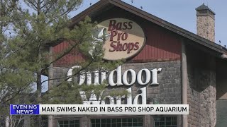 Man Nabbed By Police After Cannonball Plunge Into Giant Aquarium At B Pro Shop In Alabama