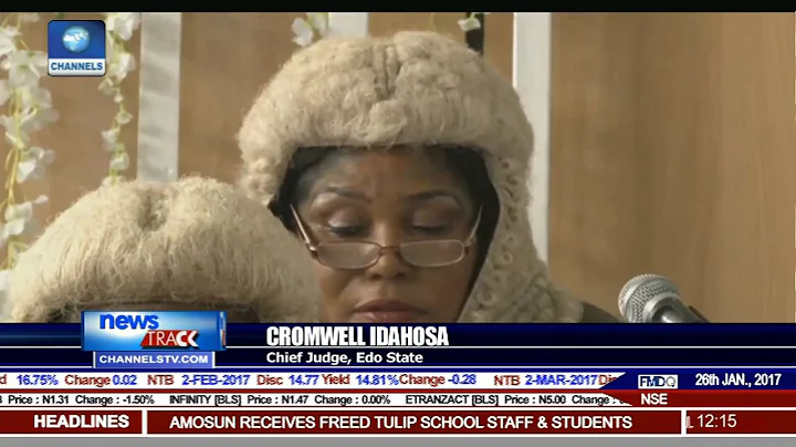 Edo State Chief Judge Prepares To Step Down