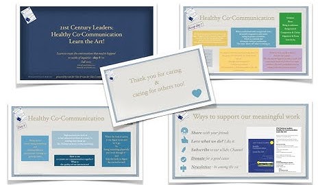 Day  8 - sneak peek into Healthy Co-Communication. Learn the Art! [ Inquiry, 10 weeks, fall 2025 ]