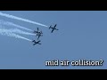 Fort lauderdale airshow mid air collision  polaris ghost squadron