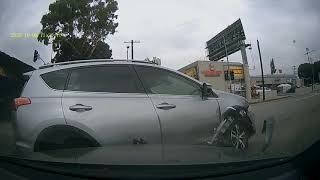 Redlight Runner Car Accident Caught on Dash Cam