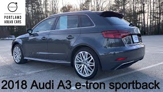 2018 Audi A3 e-tron Premium Sportback / Quick Car tour