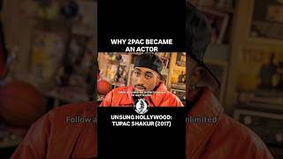 Acting was always 2Pac's first love ❤️ #2pac #tupac #rap #shorts #fyp