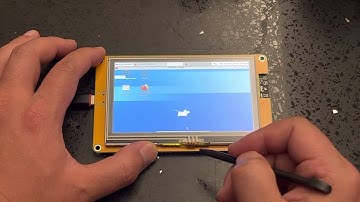 Arduino_GFX VNC touchscreen operate browser demo@800x480
