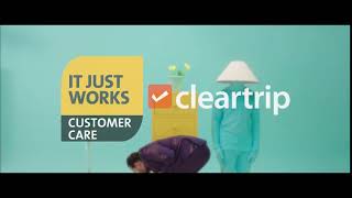 It just works. Cleartrip customer service.
