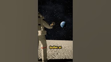 Can a Bullet Hit Earth From the Moon?