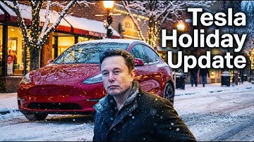 Elon Musk Just Shocked Tesla Owners With Tesla’s Holiday Update | Unexpected New Features!