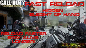 Advanced Warfare "Fast Reload" Sleight of Hand in AW! Call of Duty: Advanced Warfare