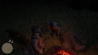 Red Dead Redemption 2 Stranger Drinks Himself To Death