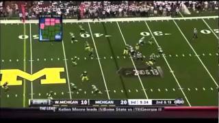 Michigan vs W. Michigan Highlights