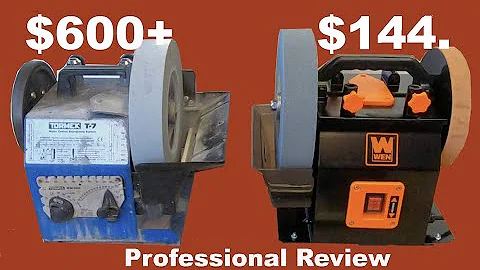 TORMEK  vs WEN - 12 YEARS as a pro, 53,000 Knives Sharpened!