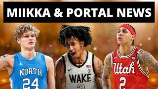Unc Basketball Mikka Muurinen & Transfer Portal News Juke Harris & Terrence Brown