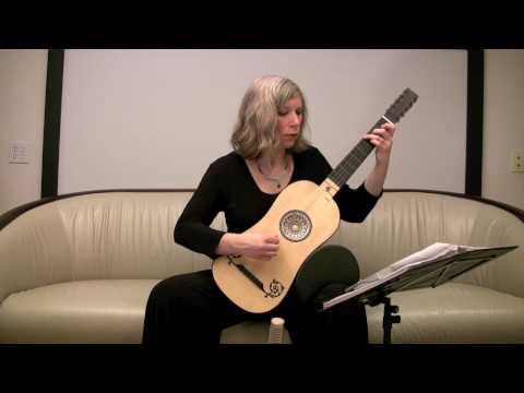 Elizabeth Brown plays "Espaoletas" by Gaspar Sanz