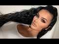 SMOKEY WINGED LINER AND WAVY HAIR TUTORIAL | HOLLY BOON