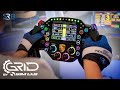 Driving with the grid by simlab porsche 911 rsr steering wheel