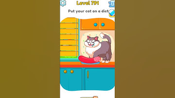 Dop 5 Put your cat on a diet #opgameplay #levels 791 #shorts #video #viral #short