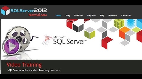 MS SQL Server 2012 VIEWS - Training for Beginners - Joins & Views - Part 3/3