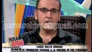 Beto Ortiz habla pestes de Laura Bozzo en el LA HORA DE LA VERDAD (2007)