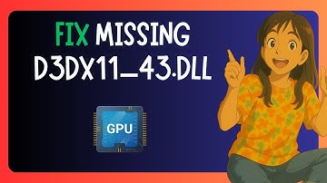 How To FIX "D3dx11_43.dll Is Missing" In Windows 11