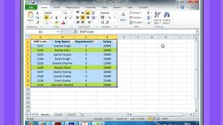 Click & Login Class 6-Filtering by Cell Colour-Chapter 4