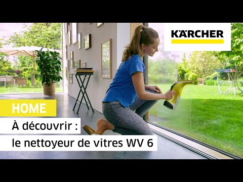 Nettoyeur Vitre Sans Fil WV6 PLUS Yellow - 16335100 - KARCHER