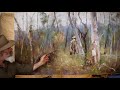 MY SELF PORTRAIT / Figure Oil Painting in an Australian Bush Setting! Studio Oil Painting 2020