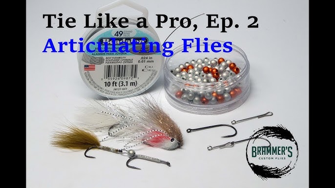 How to Make Articulated Shanks for Fly Tying Intruders, Hobo