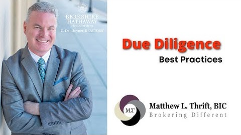 Due Diligence Best Practices