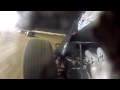 modified Front suspension cam in real time. Finished third in this race
