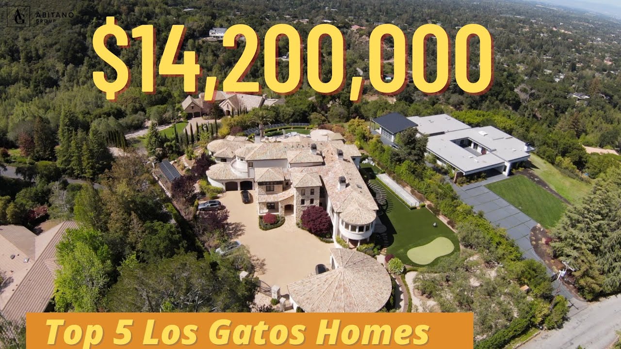 5 Most Expensive Los Gatos Homes YouTube