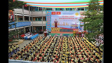 LỄ KHAI GIẢNG NĂM HỌC 2022 2023 TRƯỜNG THCS PHAN TÂY HỒ