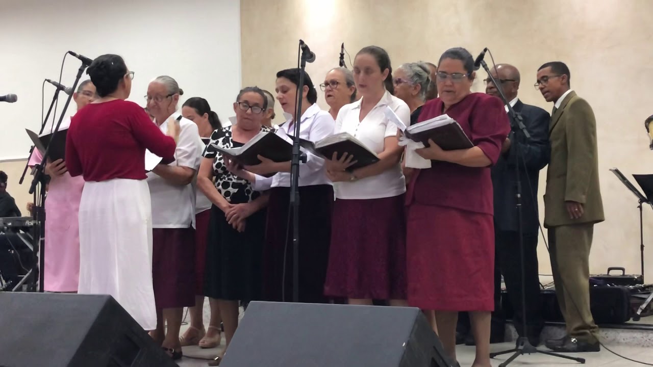Coral Vozes Jubilosas da IPDA de Campinas SP, louvando a Cristo - Projeto Filho de Davi - YouTube