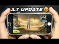 New 3.7 update🔥gameplay | iPhone 7 update 3.7 gameplay🥵| PUBGM