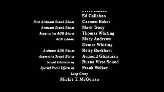 101 Dalmatians 1996 End Credits