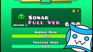 Geometry Dash Alpha Pack - Sonar (FULL VER) by HoaproxGD / All Coins