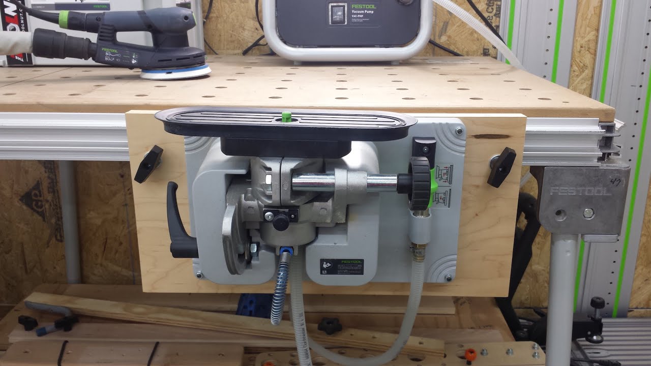 Festool VAC-SYS Shop Made Bracket For The MFT - YouTube