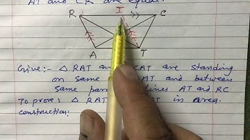 Theorems on Area of Triangle ll Class 10 ll SEE ll IR Simkhada