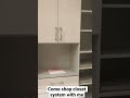Closet system. Closet organization￼￼ #homedecor #interiordecor #decor #shorts #homedepot